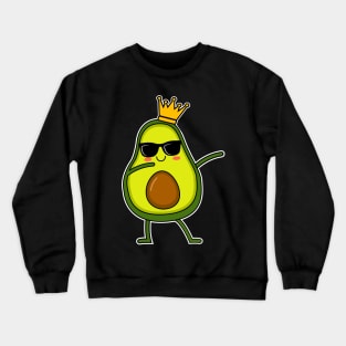 Cute Dabbing Avocado For Boys Kids Dab Dance Gift Crewneck Sweatshirt